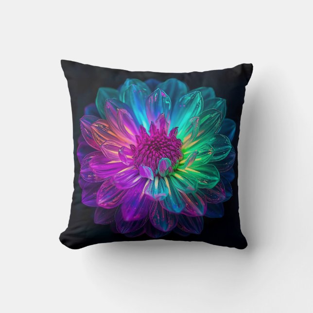 Cojín Decorativo Pétalos de Prisma (Anverso)