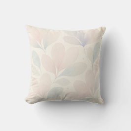 Cojín Decorativo Pétalos de susurro - Flujo floral suave pastel
