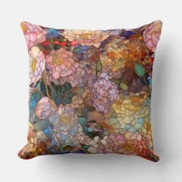 Cojín Decorativo Pétalos de vidrio