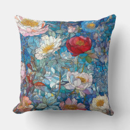 Cojín Decorativo Pétalos De Vidrio Botánico