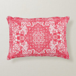 Cojín Decorativo Pétalos rosas en los sueños de Kilim