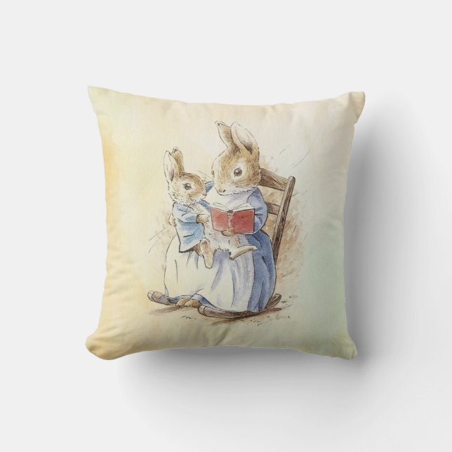 Cojín Decorativo Peter Rabbit (libro) (Anverso)
