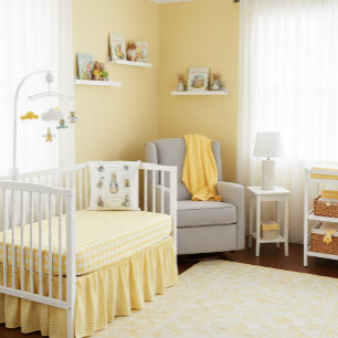 Cojín Decorativo Peter the Rabbit Yellow Gingham Birth