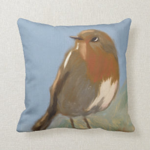 Cojín Decorativo Petirrojo Redbreast