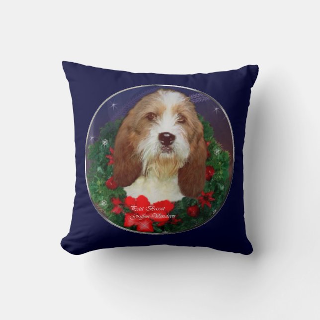 Cojín Decorativo Petit Basset Griffon Vendeen (Anverso)