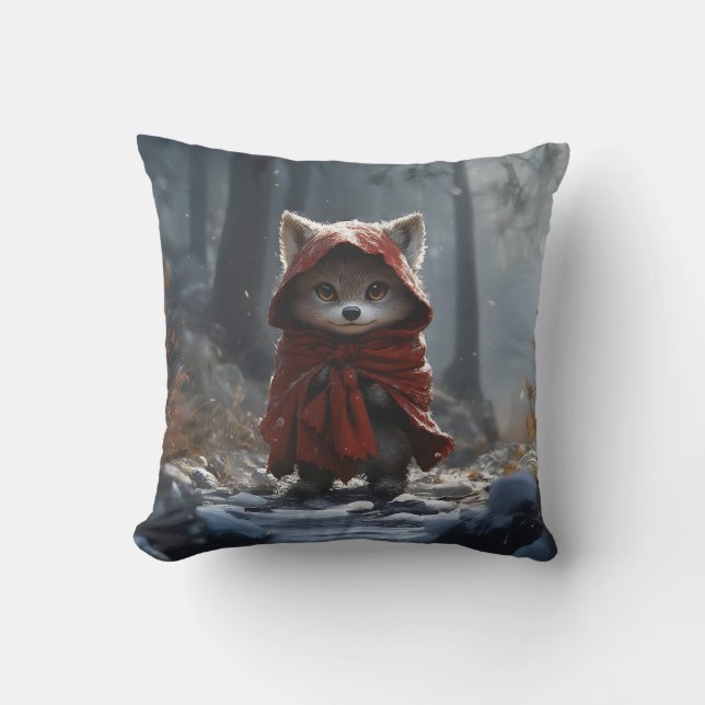 Cojín Decorativo Petit loup chaperon rouge  (Anverso)