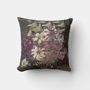 Cojín Decorativo Petunias de Charles Mackintosh