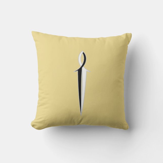 Cojín Decorativo Pez Espada Jesús (Anverso)