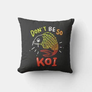 Cojín Decorativo Pez Koi - No Seas Tan Koi