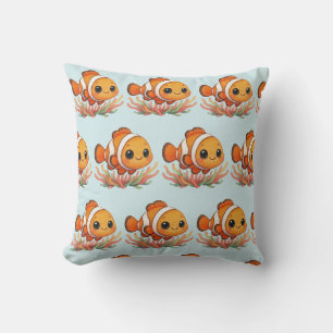Cojín Decorativo Pez Payaso Adorable