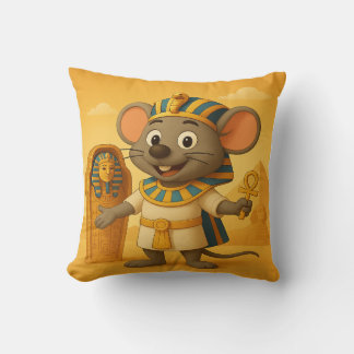 Cojín Decorativo Pharaoh Mouse Cushion | Pirámides egipcias persona