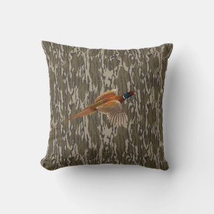 Cojín Decorativo Pheasant Caza Bottomland Camo Bird