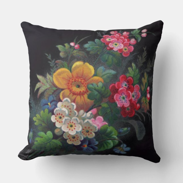 Cojín decorativo Philomena Victorian Bouquet (Anverso)
