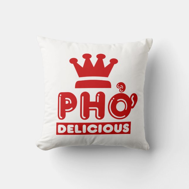 Cojín Decorativo Pho King Delicious (Anverso)