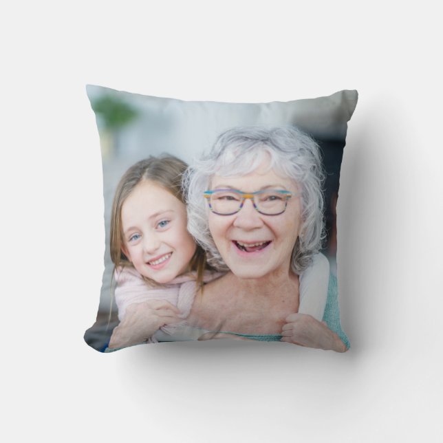 Cojín Decorativo Photo Customised Pillow With Picture Throw Pillows (Anverso)