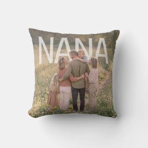 Cojín Decorativo PhotoPop Papa Foto de Familia Personalizada