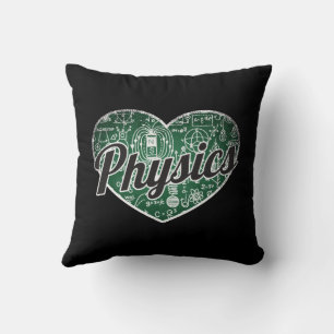 Cojín Decorativo Physics Retro Heart Blackboard Love