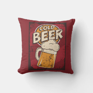 Cojín Decorativo Pi de la cerveza fría única