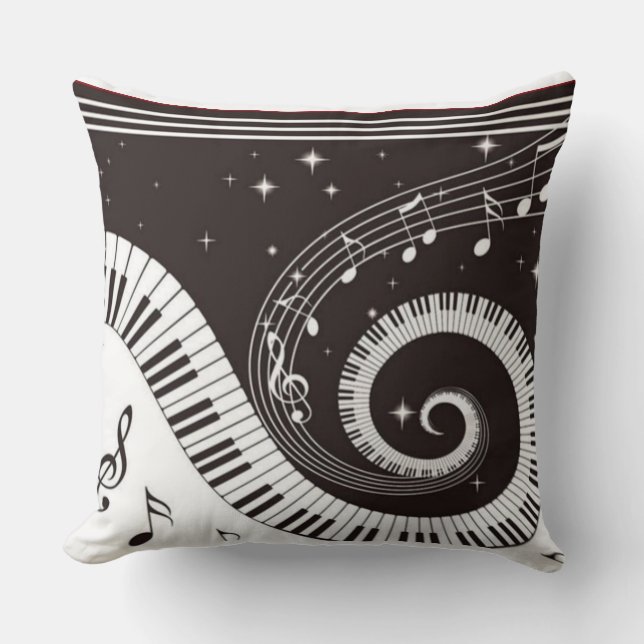 Cojín Decorativo Piano (Anverso)