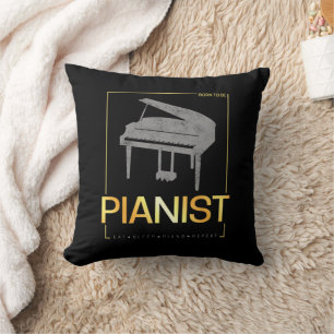 Cojín Decorativo Piano Nacido Para Ser El Diseño De La Vintage Del