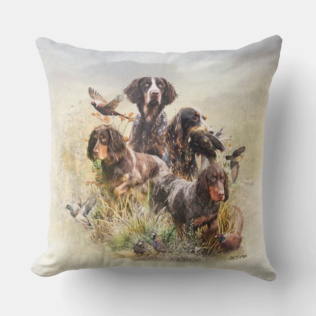 Cojín Decorativo Picardy Spaniel (Anverso)