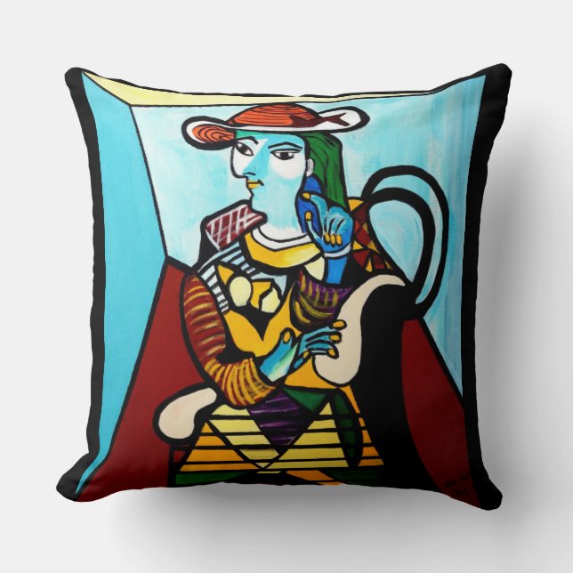 COJÍN DECORATIVO PICASSO DE NORA WAITING (Anverso)