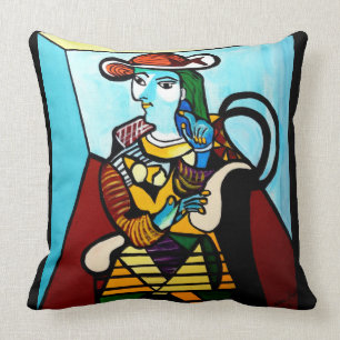COJÍN DECORATIVO PICASSO ESPERANDO DE NORA