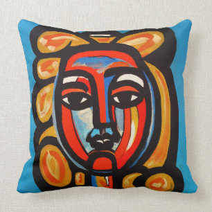 COJÍN DECORATIVO PICASSO POR LA CABEZA DE LA BURBUJA DE NORA