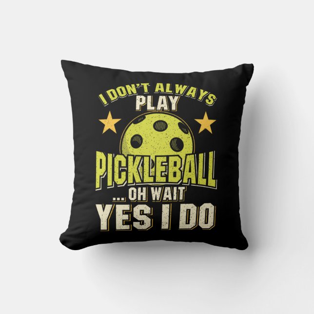 Cojín Decorativo Pickleball (Anverso)