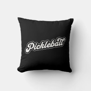 Cojín Decorativo Pickleball Vintage Retro