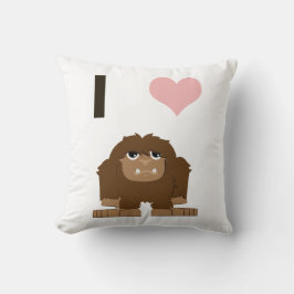 Cojín Decorativo Pie grande del corazón