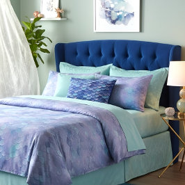 Cojín Decorativo Piedra de acento azul