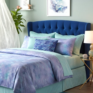 Cojín Decorativo Piedra de acento azul