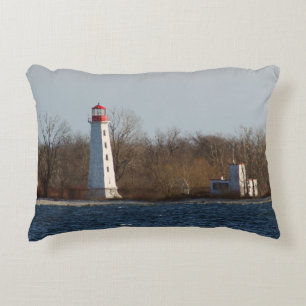 Cojín Decorativo Piedra de acento ligero de la isla del pato princi