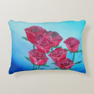 Cojín Decorativo Piedra rosa roja