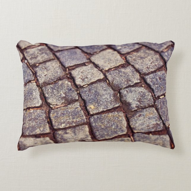 Cojín Decorativo Piedras adoquinadas (Anverso)