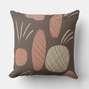 Cojín Decorativo Piedras de roca abstractas boho modernas