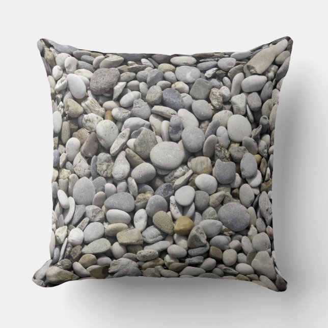 Cojín Decorativo Piedras, textura de las rocas (Anverso)