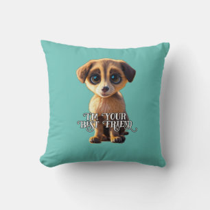 Cojín Decorativo Piel de cachorro suave