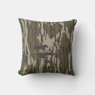 Cojín Decorativo Piel de Camo Bottomland Perro y Patos