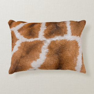 Cojín Decorativo Piel de jirafa: Textura animal realista