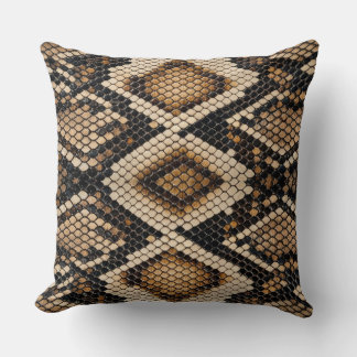 Cojín Decorativo Piel de serpiente