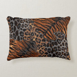 Cojín Decorativo Piel de tigre leopardo