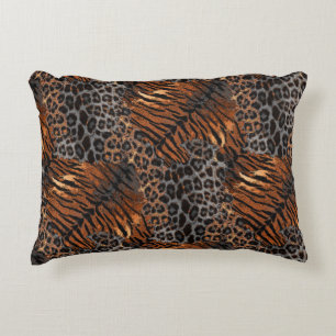 Cojín Decorativo Piel de tigre leopardo