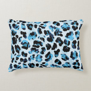 Cojín Decorativo Piel leopardo Cheetah: tinte vinícola acuarela
