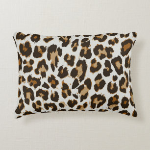 Cojín Decorativo Piel leopardo: Textura vintage sin foco