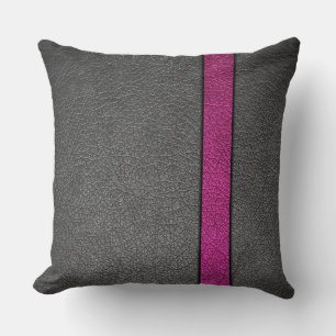 Cojín Decorativo Piel rosa y gris