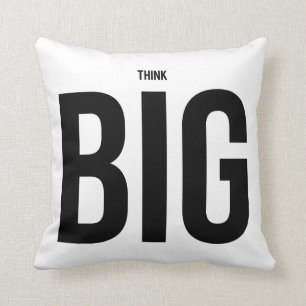 Cojín Decorativo Piense GRANDE