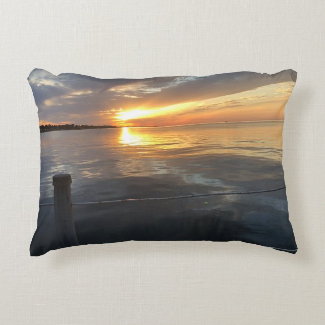 Cojín Decorativo Pier Sunset (Anverso)
