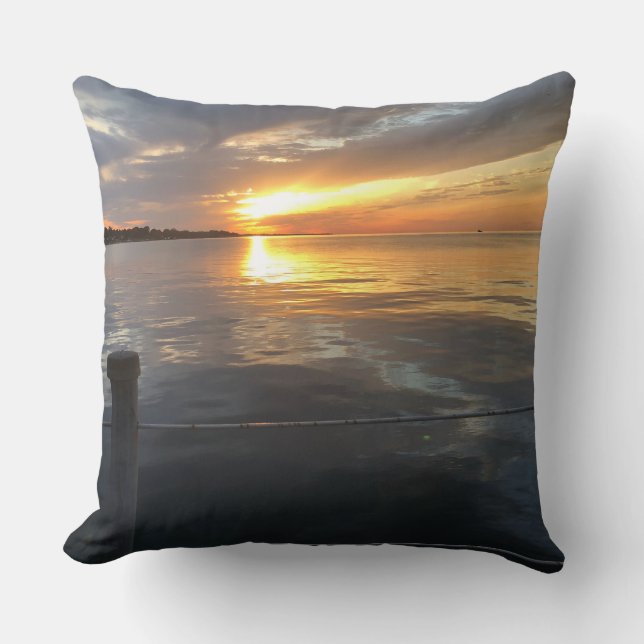 Cojín Decorativo Pier Sunset (Anverso)